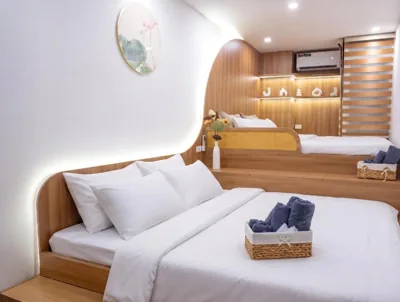 Family Room with Balcony — HOMESTAY OLD QUARTER Ha Noi - MAISON 105 MA MAY